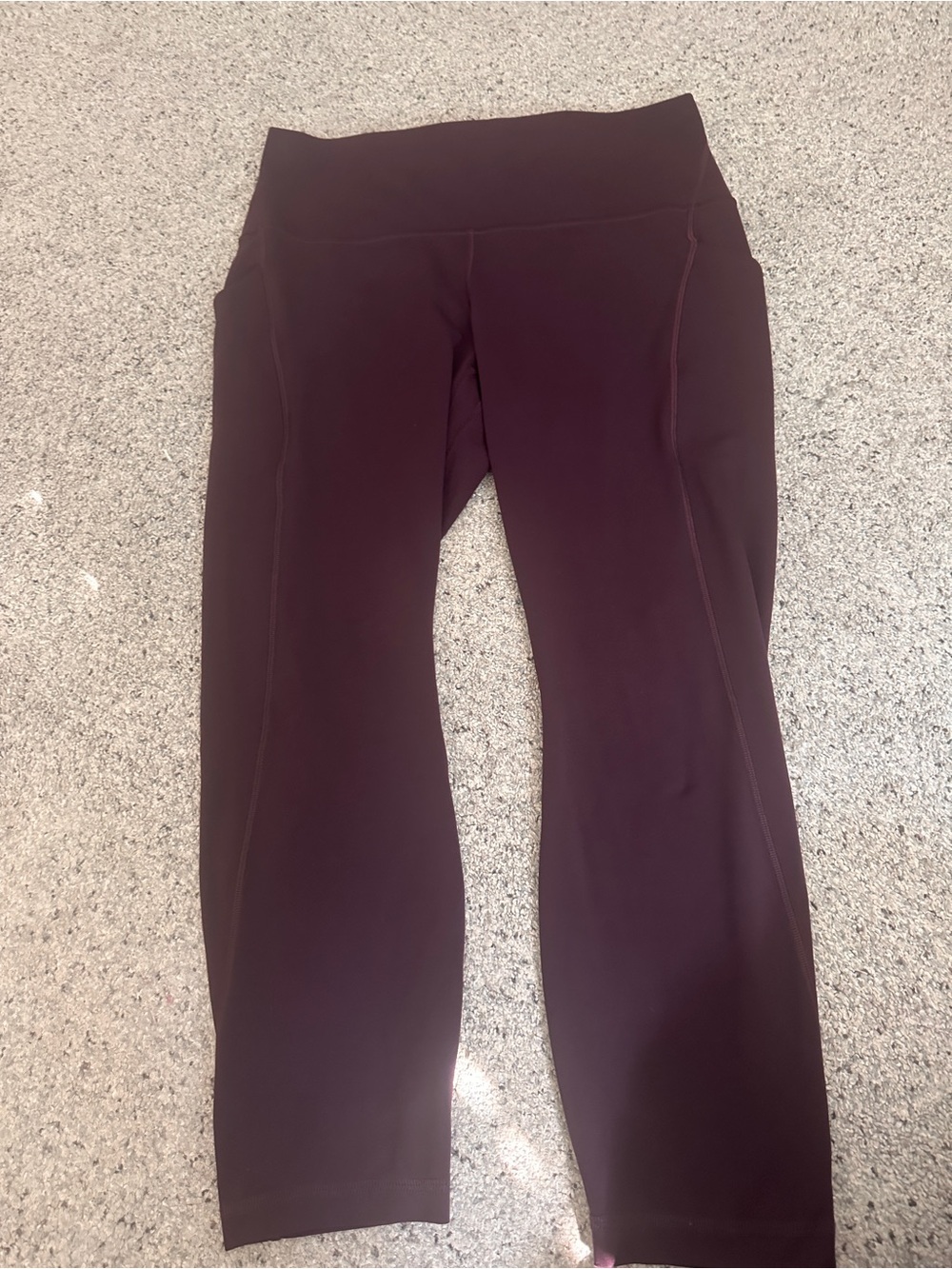 Lululemon Align High-Rise Pant with Pockets 25” Black Plum Size 12 - Picture 2 of 6